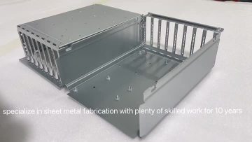 Metal fabrication shell finished product