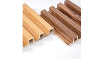 Factory Price Wood Grain Luxury Flat Solid Cladding Hollow Indoor Metal Wpc Wall Panel1