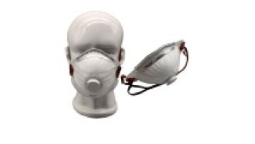Customized Logo White 4-ply NIOSH Disposable Respirator Face Mask N95 Dust Mask with Valve1