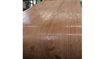 Wood Grain Galnized ZN100 Steel for Fence Sheet