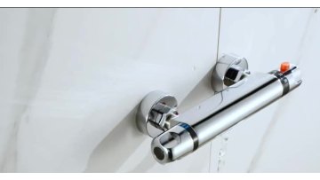 Chrome Thermostatic Shower Mixer Anti Scald Tap Hot Cold Water Mixer Constant Temperature Control for Bathroom1