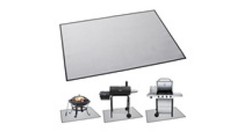 HUICAI Durable and Reusable Under Grill Mat Deck Protective Fiberglass and Silicone Coated Fireproof Mat Welding Blanket1