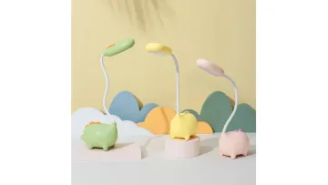 Adorable Dinosaur Desk Lamp with USB Charging Feature1