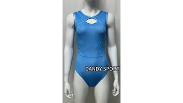 Blue training leotards