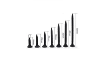 DRY Wall Screw Metric Black Gypsum Board Adjustment Self-Tapping Set Screws Custom to Small Wooden Drywall Screws Manufacturer1