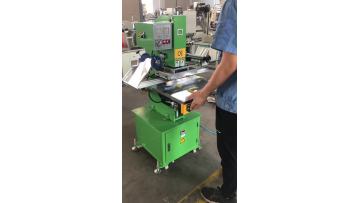 Plain hot stamping machine.mp4