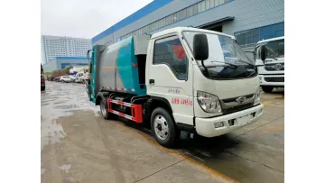 New Arrival Foton 4X2 6cbm 115HP Compressed Refuse Truck for Small Town Sanitation1