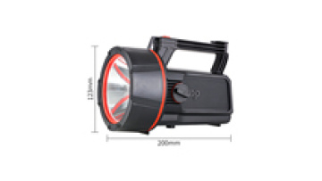 Portable outdoor waterproof search light powerful rechargeable usb flashlight led searchlight1