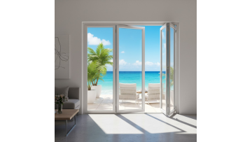 75 Folding Door - White