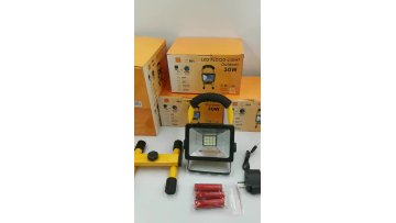 LED 30W100W200W Portable Rechargeable Outdoor Waterproof Working Fishing Camping  Work Light Emergency Security LED Flood Light1