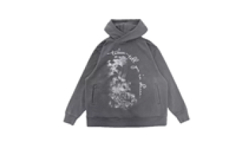 Over Sized Hoodie with Side Pockets Mens Vintage Washed Heavyweight Hoodies1