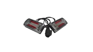Universal High Bright Led Signal Indicator Lights Bike Carrier Multi Function Lamp Bicycle Rack Lamp 12v  