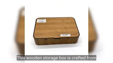 Wooden Storage Boxes for Home Organization and Gift Packaging1