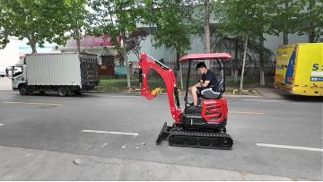 H-18W mini excavator
