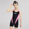 Sport One Piece Swimsuit Girls Swimwear Competitive Children Bathing Suit Girl Racer Back Bathers Swimsuit Vintage beach wea