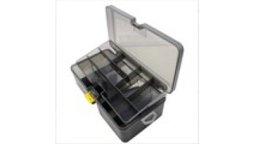 Removable Double Layer Bait Box - Waterproof Transparent Plastic Fishing Tackle Storage1