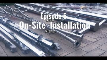 On-site installation in Vietnam