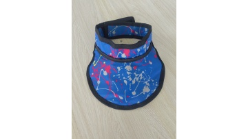 xray lead thyroid collar wearing