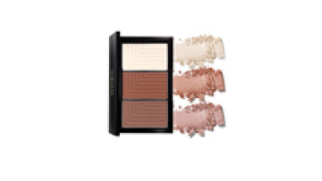 ARTMISS private label long lasting matte high pigment oil-control  vegan three colors makeup bronzer contour palette1