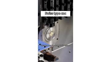 Swiss type cnc