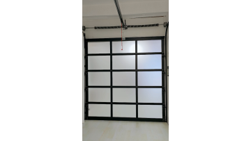 Glass garage door