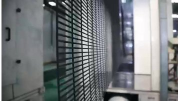 powder coating anti climb industrial security fence1