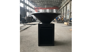balck corten steel bbq grill