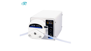 flow rate calibrator for the peristaltic pump