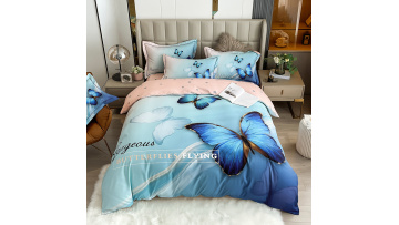 Pima cotton digital printing bedding set 