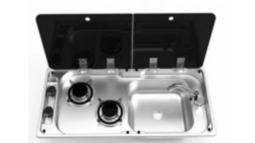 RV Sinks with two stovetop