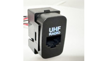 RJ45 & UHF Radio Socket Switch for Mitsubishi Zinger, Lancer, and Fortis1