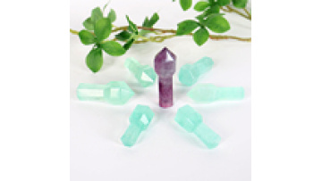 CHUSE New Product Crystal Craft Fluorite Sticks Fluorite Hammer  for Decoration1