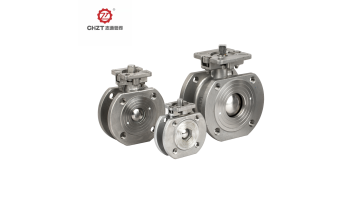 Ultra-Thin Ball Valve With Flange Connection