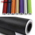 50cm wide 3D Carbon Fiber Vinyl Film 3M Car Stickers Waterproof DIY Auto Vehicle Motorcycle Car Styling Wrap Roll Car Styling