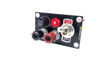ANS Bolt Fork Fuse Holder Fusebox Block With Cover 125V Fuse1
