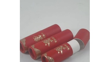 Mini paper tube packaging