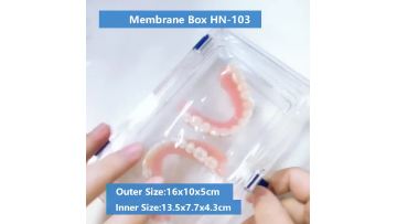Plastic Clear Storage Membrane Box With Hinged Lid1