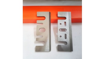 cutting the planer blade