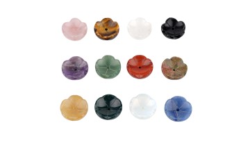 Stone 32mm Flower Base Used For Incense SP1959