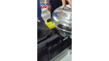 Cookware handle punching machine