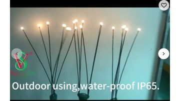 LED Outdoor Garden Motif Firefly Lights with PVC Swing Effect