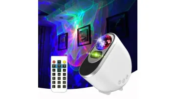Ocean Wave Star Projector Aurora Light Galaxy Space Galactic Lamp Colorful Starry Sky USB Charging Projector Lamp Remote Control1