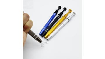 Wholesale Prong Grabber Tool Pick up Tool with 4 Prongs IC Chips Electronic Component Gems Pickup Holder Claw Tweezers1