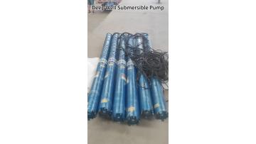  Cast Iron Borehole deep well submersible pump