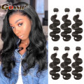 Brazilian Body Wave Hair Weave Bundles Natural Color Gossip 100% Human Hair Weaving 3 Pieces 8-28 Inch Remy Hair Extension