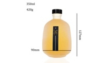 Wholesale 250ml 375ml 500ml 750ml Glass Bottles Whisky Brandy Gin Vodka Rum Liquor Spirit Glass Bottle with Cork1