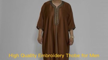 Islamic Clothing Wholesale High Quality Pathani Kurta for Men Abaya Muslim Dresses Mens Thobe1