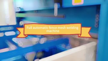 Full automatic fence mesh welding line