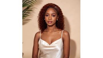 12 Inch 13x4 HD Lace Frontal Kinky Curls 150% Density 30 Human Hair Glueless Wig