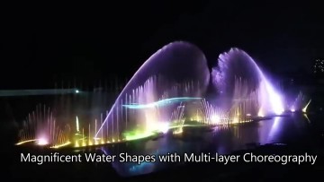 large  water fountain